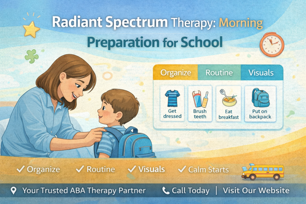 MORNING PREPARATION FOR SCHOOL