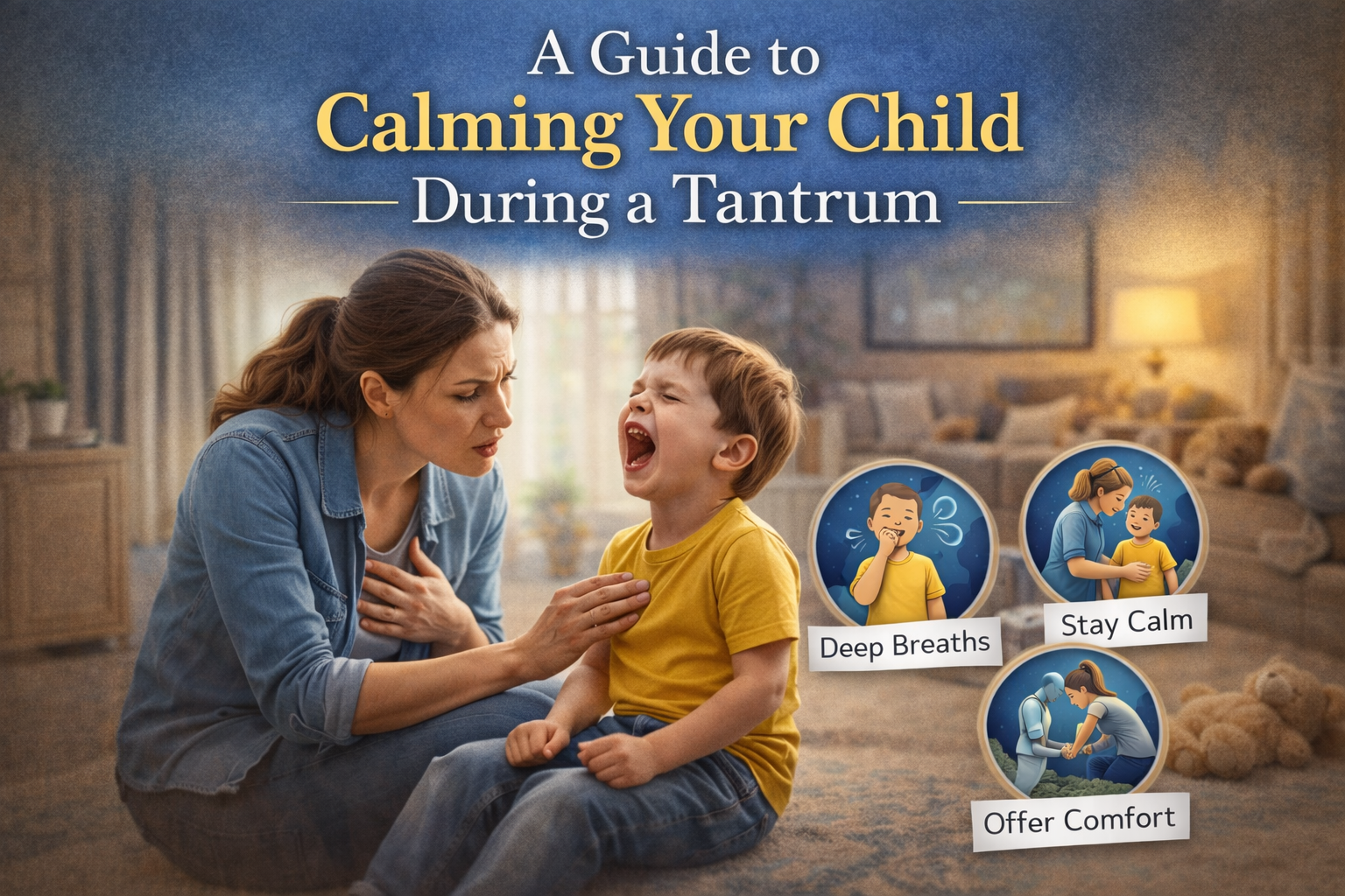A Guide to Calming Your Child During a Tantrum