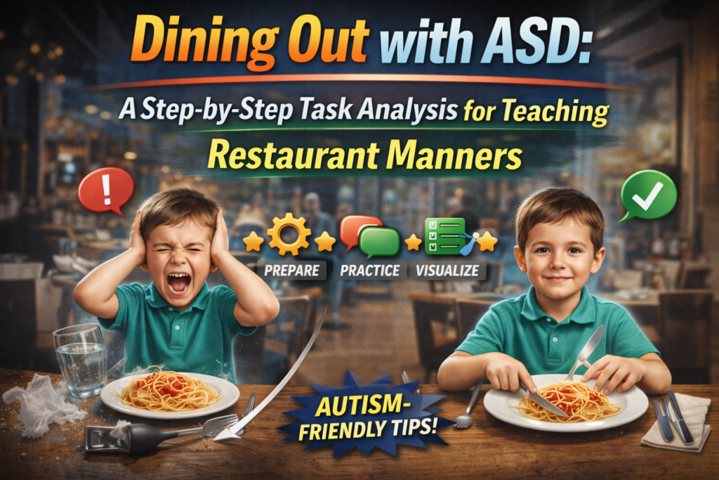 task analysis for autism