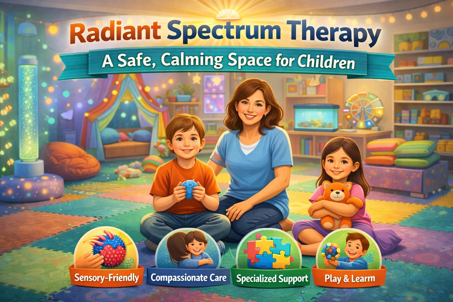Radiant Spectrum Therapy: A Safe, Calming Space for Children