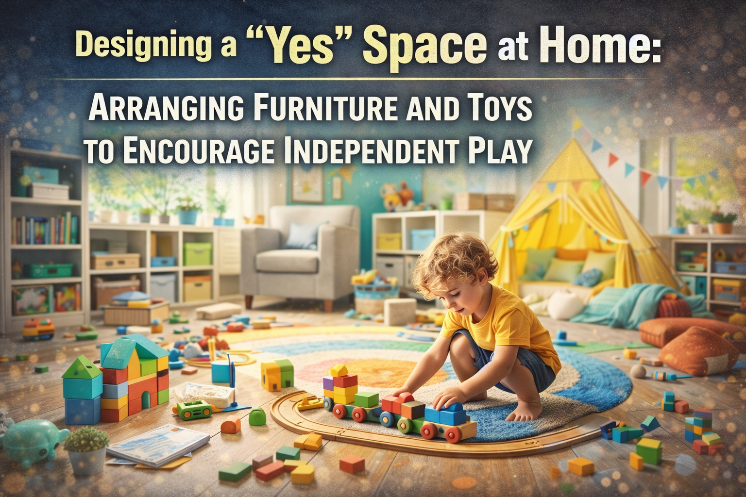 Arranging Furniture and Toys to Encourage Independent Play