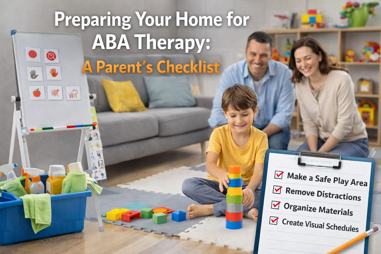 Preparing Your Home for ABA Therapy: A Parent’s Checklist
