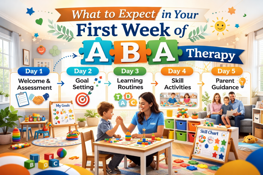 What to Expect in Your First Week of ABA Therapy