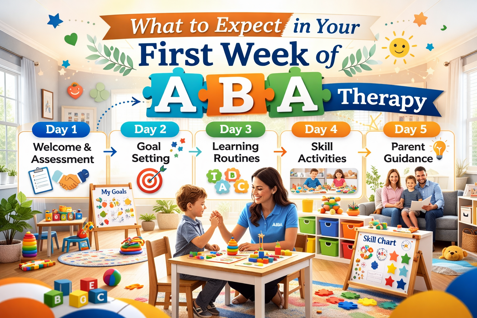 What to Expect in Your First Week of ABA Therapy