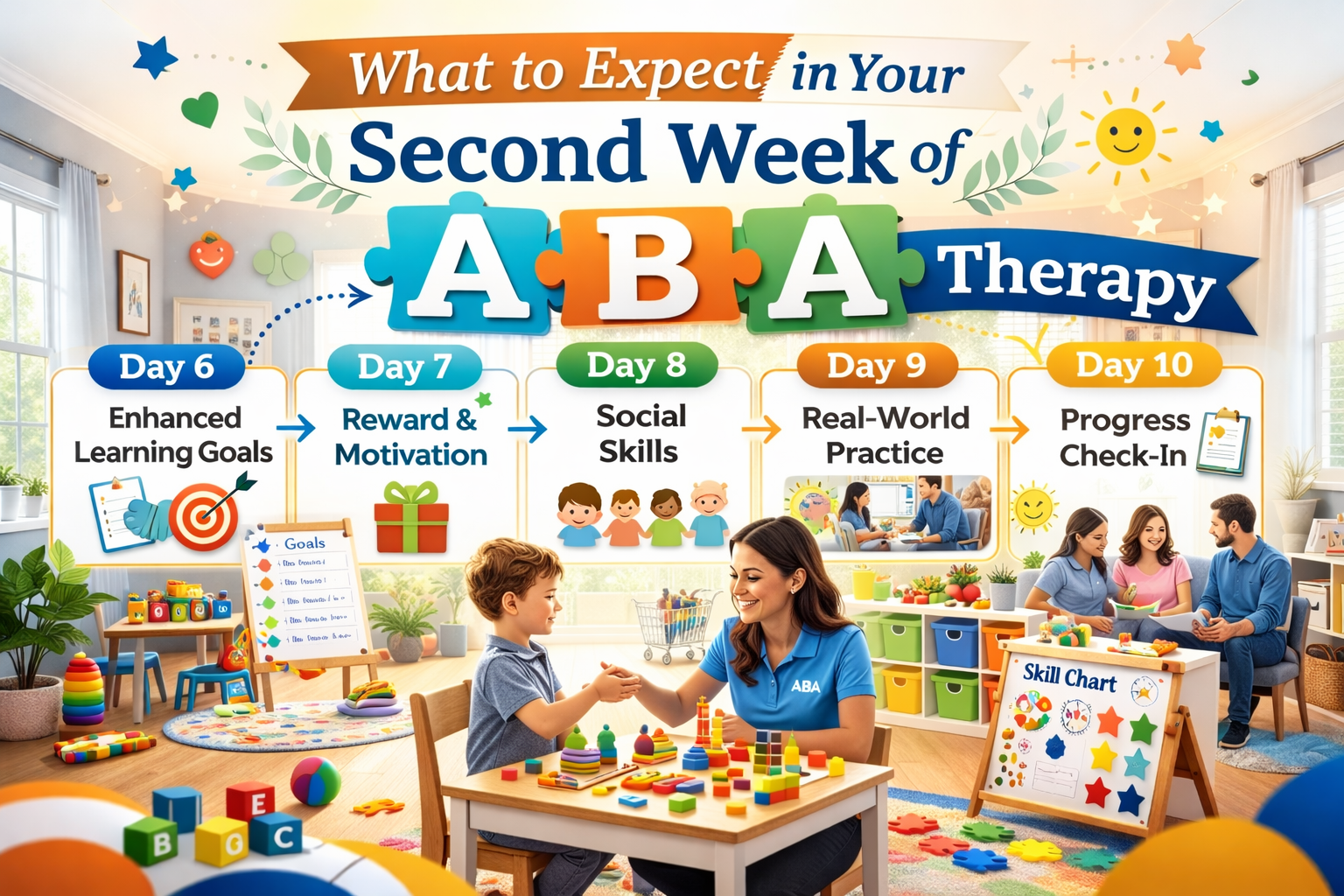What to Expect in Your Second Week of ABA Therapy