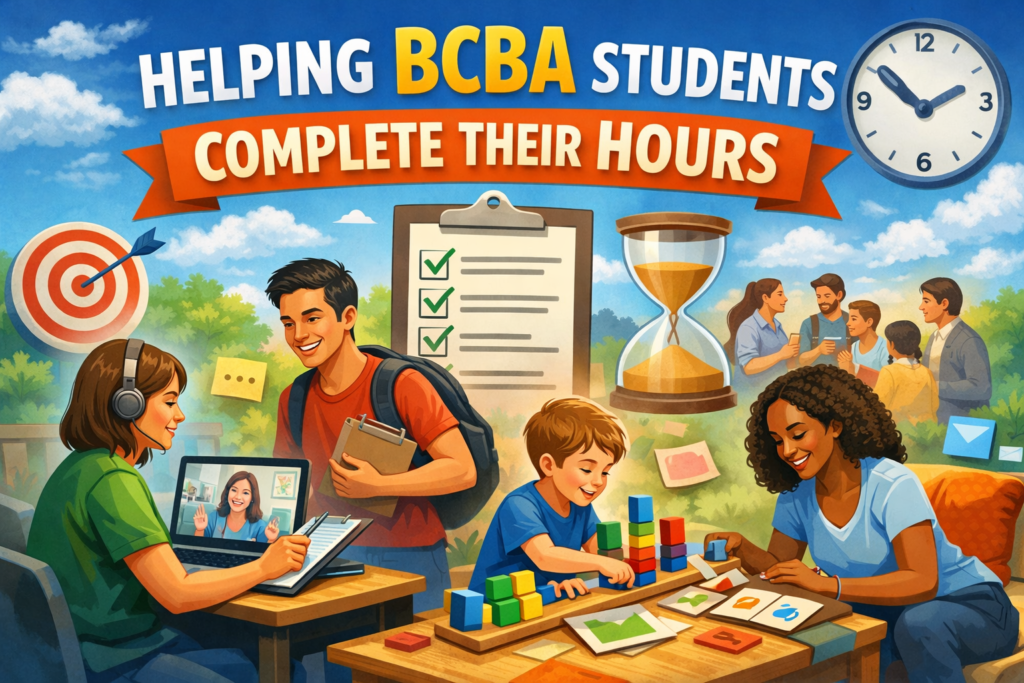 HELPING BCBA STUDENTS COMPLETE THEIR HOURS