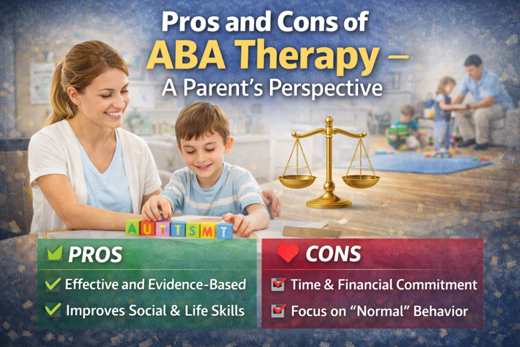 Pros and Cons of ABA Therapy: A Parent’s Perspective | Guide