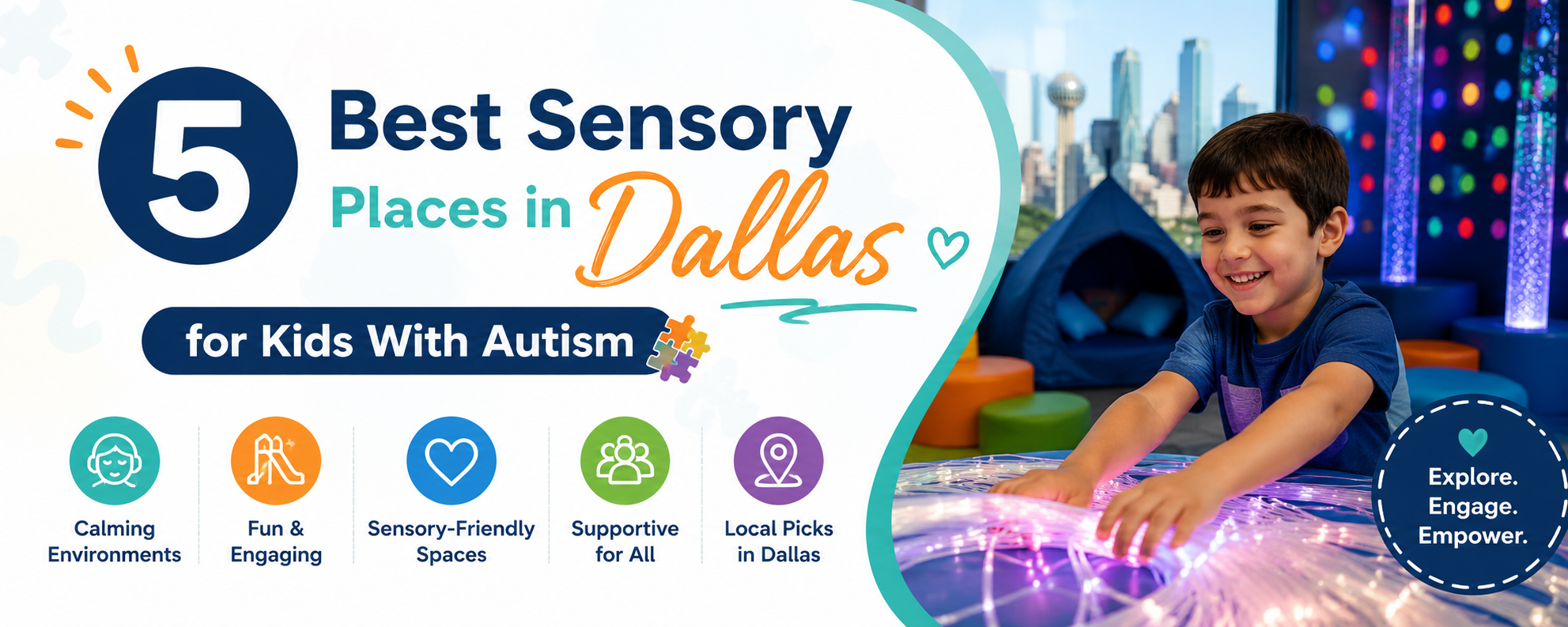 5 Best Sensory Places in Dallas for Kids With Autism
