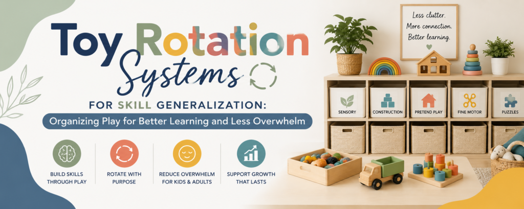 Organizing Play for Better Learning and Less Overwhelm