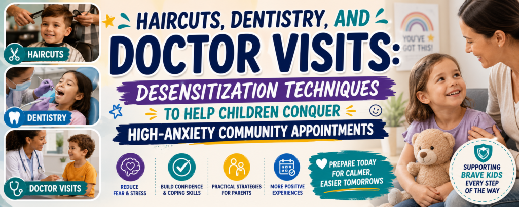 - Haircuts, Dentistry, and Doctor Visits: Desensitization Techniques to Help Children Conquer High
