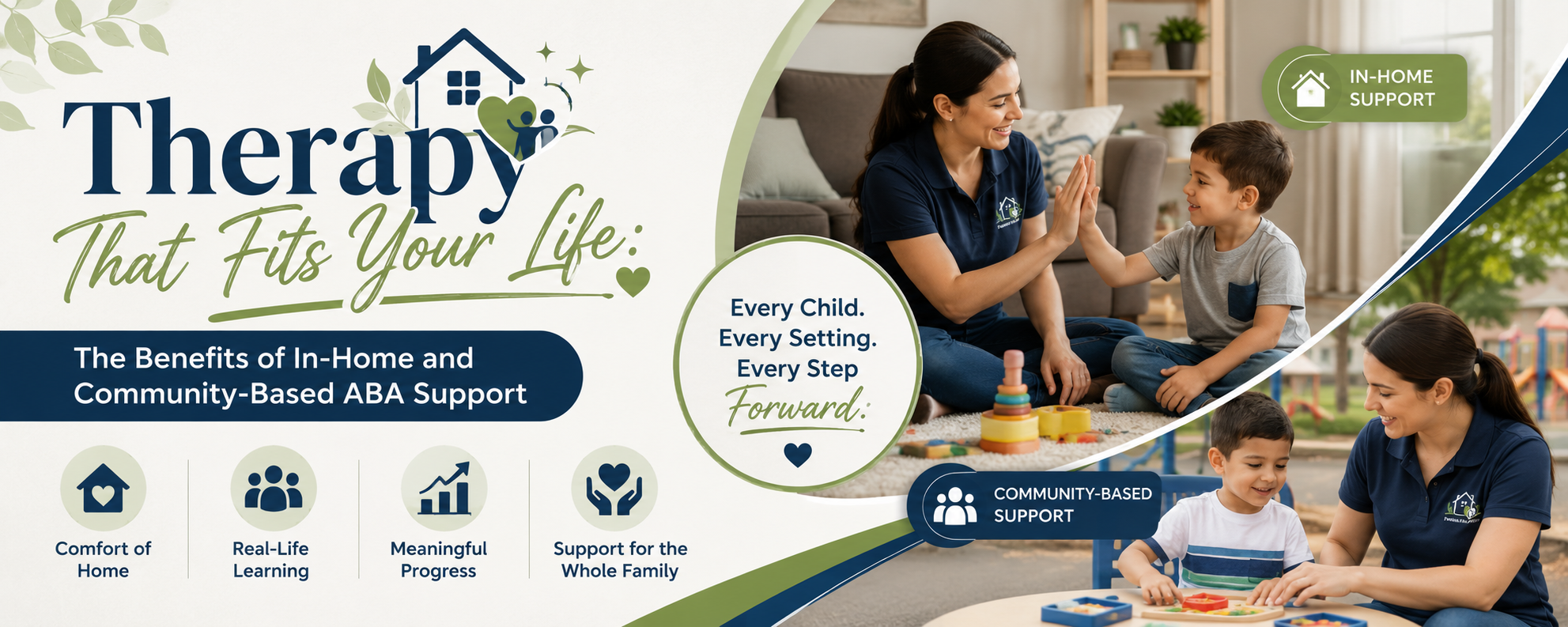 Therapy That Fits Your Life: The Benefits of In-Home and Community-Based ABA Support