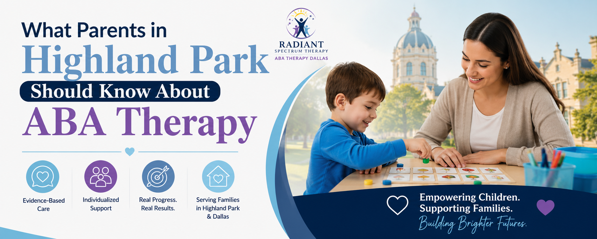ABA Therapy in Highland Park: What Parents Should Know