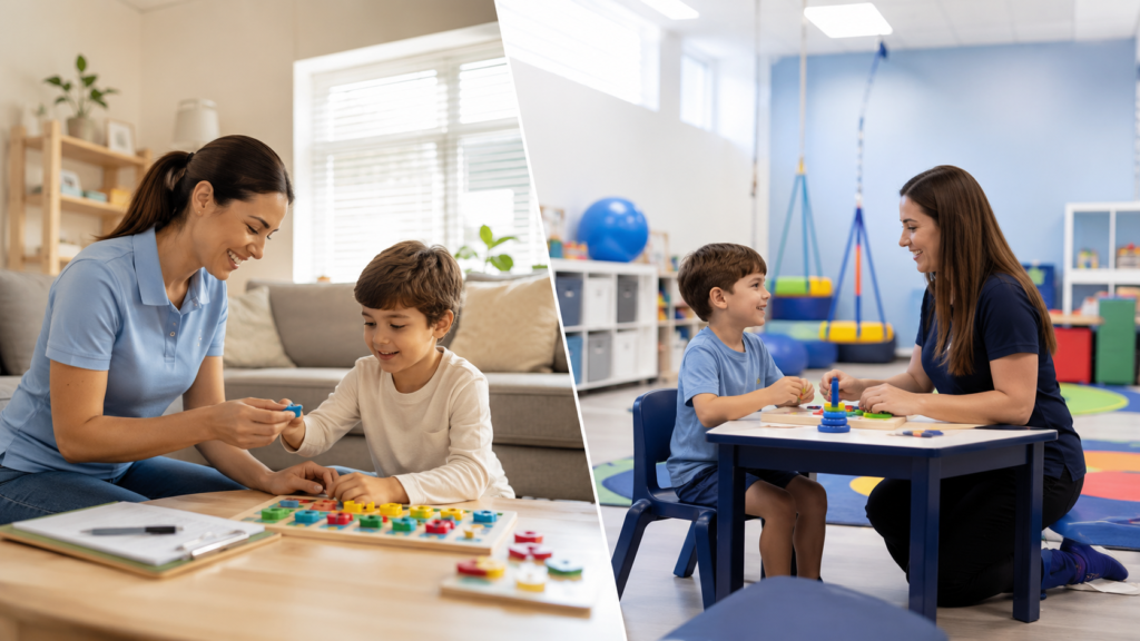 In-Home ABA Therapy vs. Center-Based ABA Therapy in Dallas