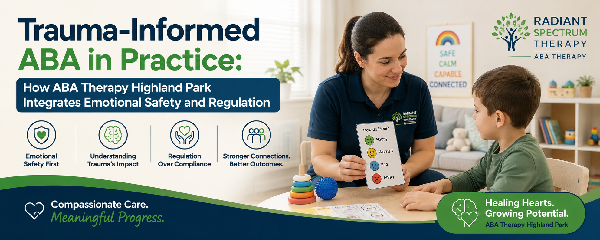 Trauma-Informed ABA Therapy Highland Park: Emotional Safety