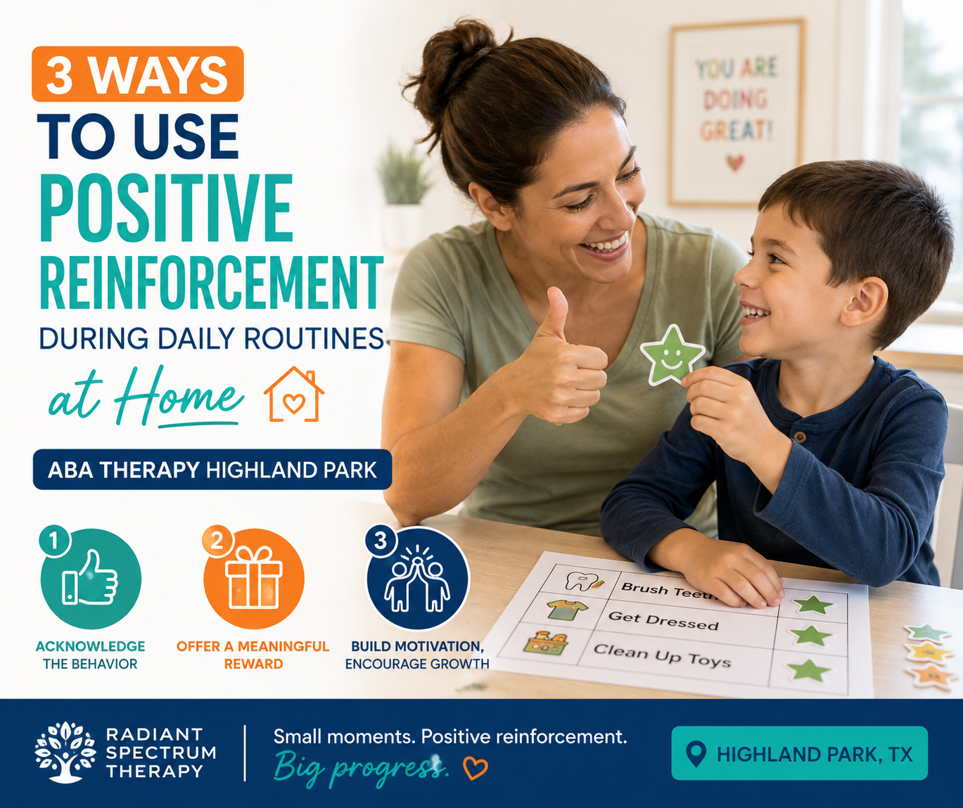 3 Ways to Use Positive Reinforcement at Home | ABA Therapy