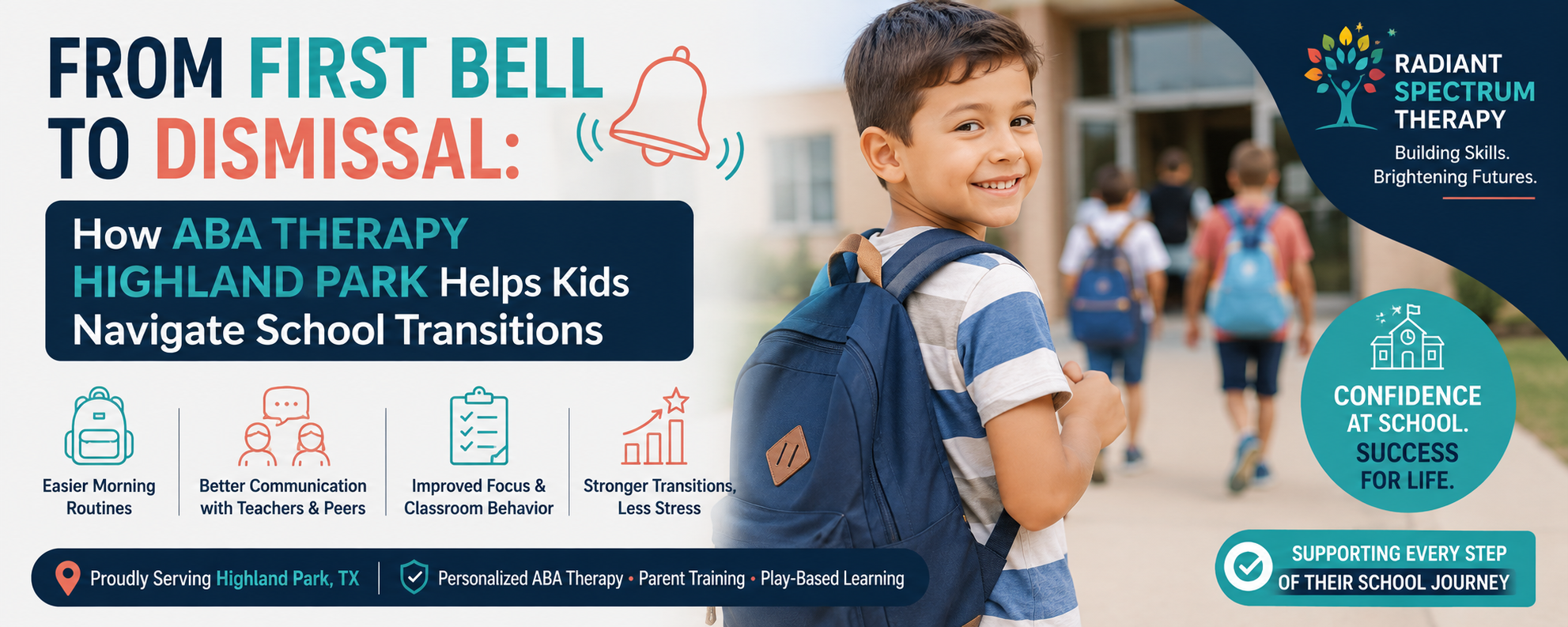 ABA Therapy Highland Park: Helping Kids With School Transitions