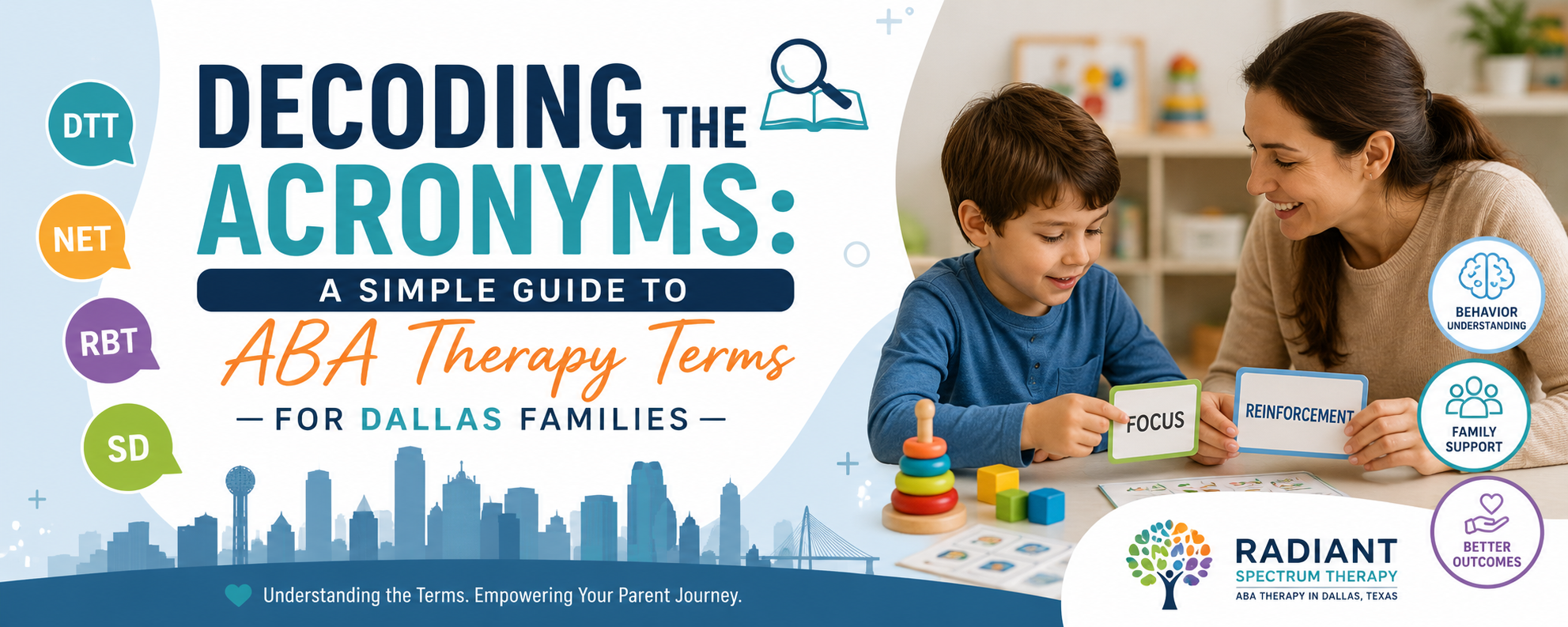 ABA Therapy Acronyms Guide for Dallas Families
