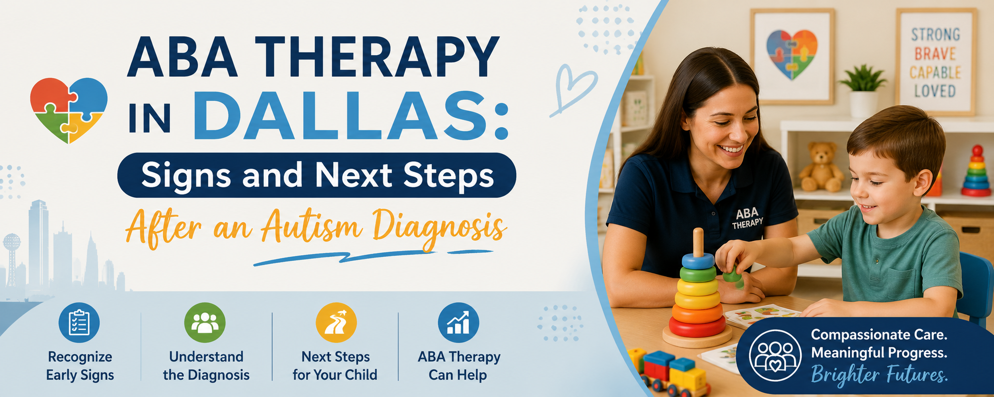ABA Therapy Dallas: Steps After an Autism Diagnosis