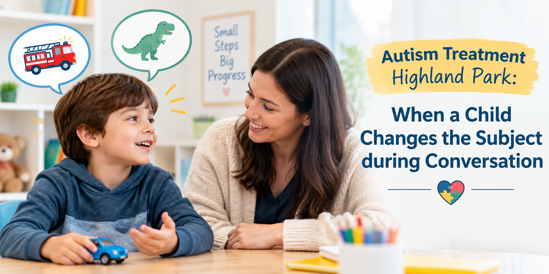 Autism Treatment Highland Park: Building Conversation Skills
